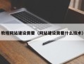 孟津教程网站建设需要（网站建设需要什么技术）